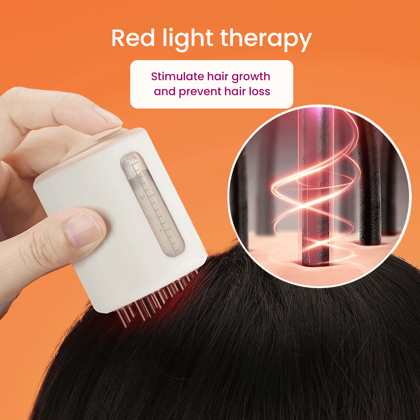 Ollicle 3-in-1 Scalp Comb