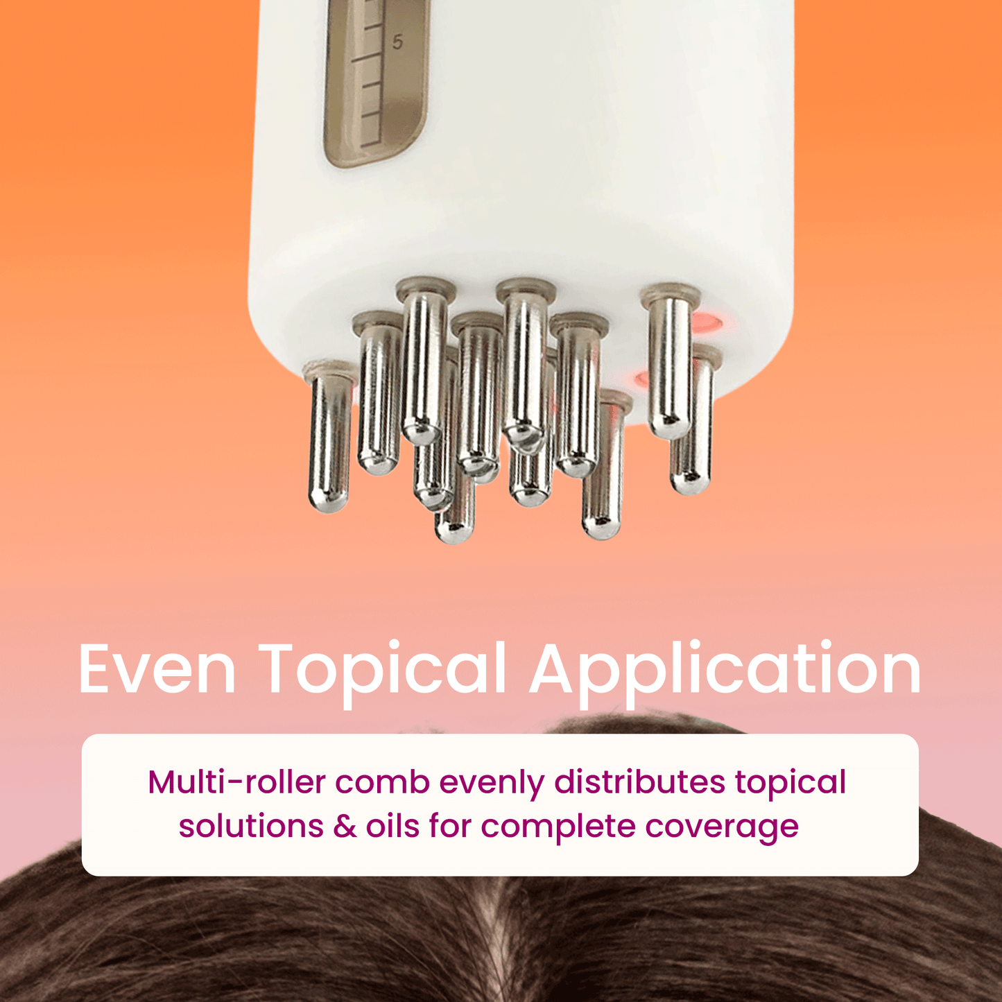 Ollicle 3-in-1 Scalp Comb